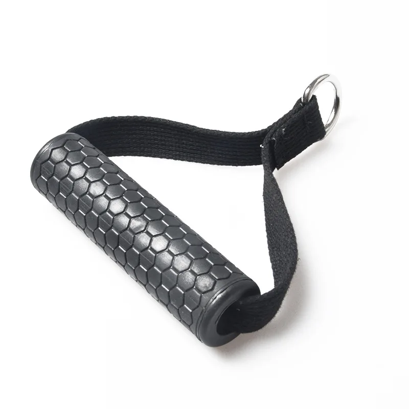 Heavy Duty Exercise Handles Cable Machine Attachments Resistance Bands Handles Grips Fitness Strap Stirrup Handle