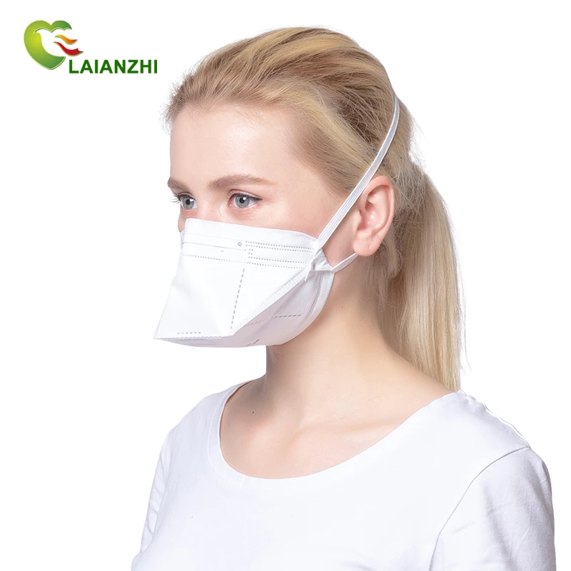 CE FFP3 Duckbill Shape LAIANZHI TP301 Disposable Protective Mask Without Valve 4 Layers Headwear CE Certificate