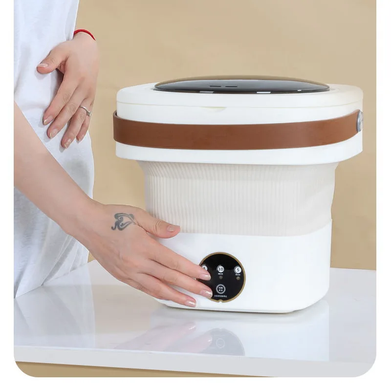 China Best Selling 4.5L 9L portable washing machine with dryer foldable washing machine