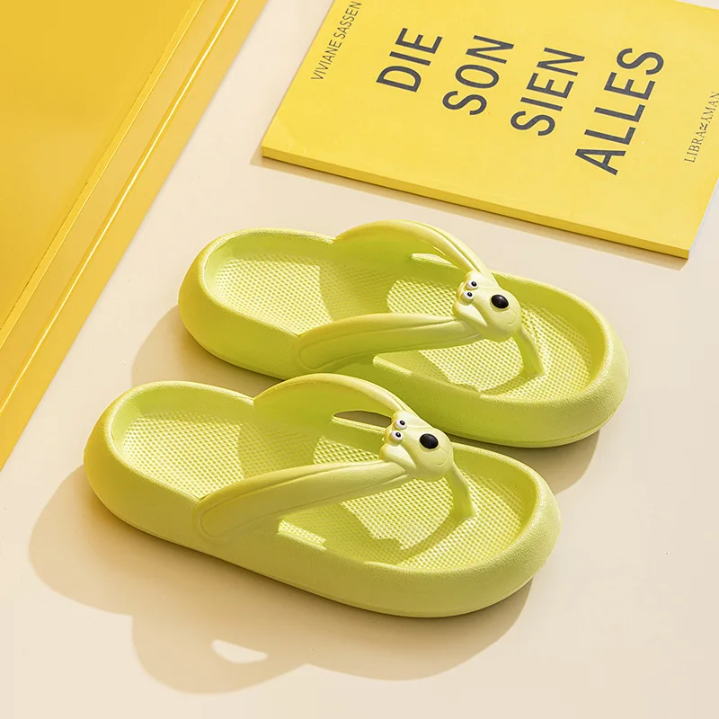 Wholesale Summer Custom EVA Flip Flops Thick Platform Bathroom Cloud Slippers Sandal Indoor Outdoor Thongs Flip Flops