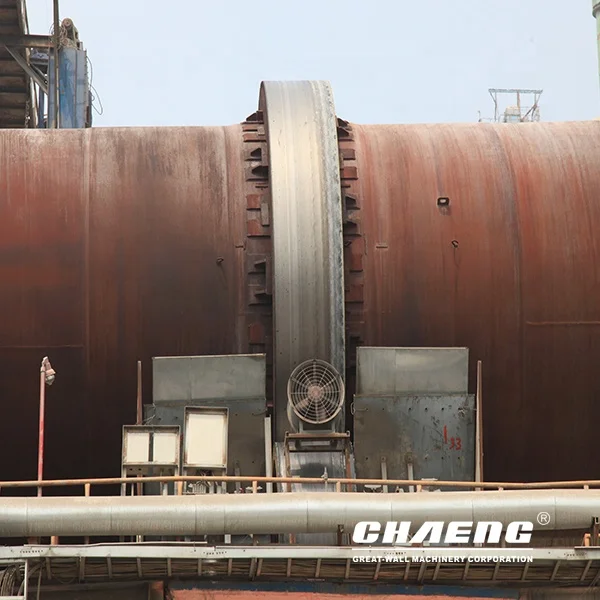 Cement clinker rotary kiln production capacity and process for cement plant