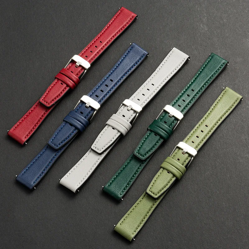 Waterproof  breathability Silicone  Soft Rubber Watch Straps Replacement Watch Bands for Men Women  10mm 12mm 14mm 16mm