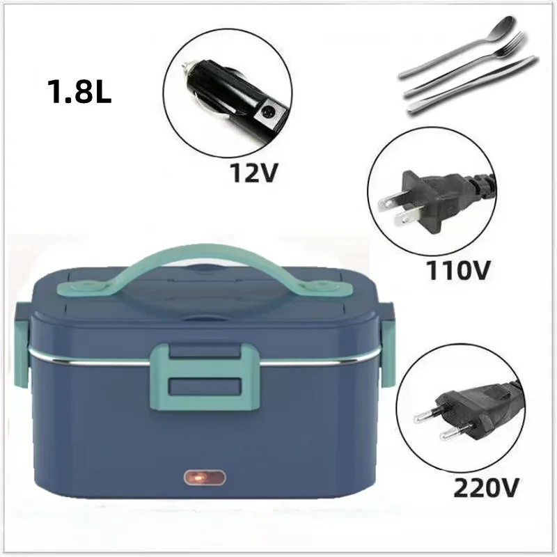 Onsin Stainless Steel Bento Lunch Box Leakproof Portable Pluggable Office Car Lunch Box