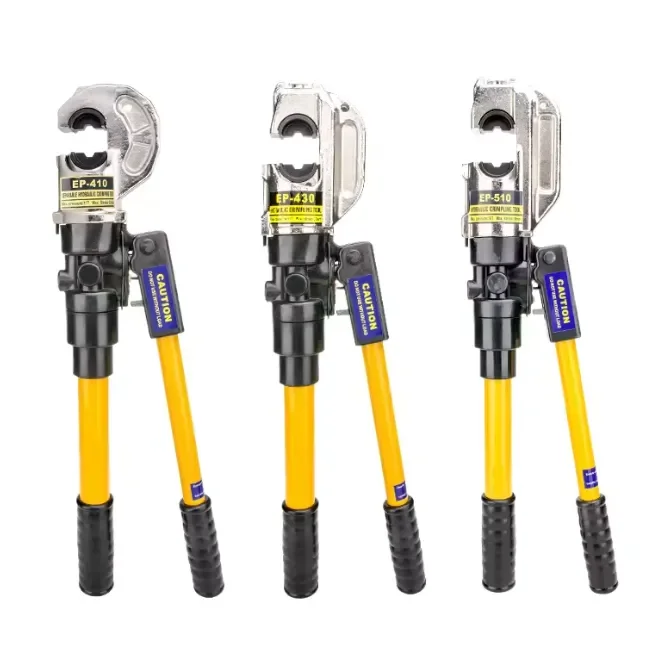 EP-430 Manual Crimp Plier Crimper with strap safety set Electric Cable Lug Hydraulic Crimping Pliers with series mold