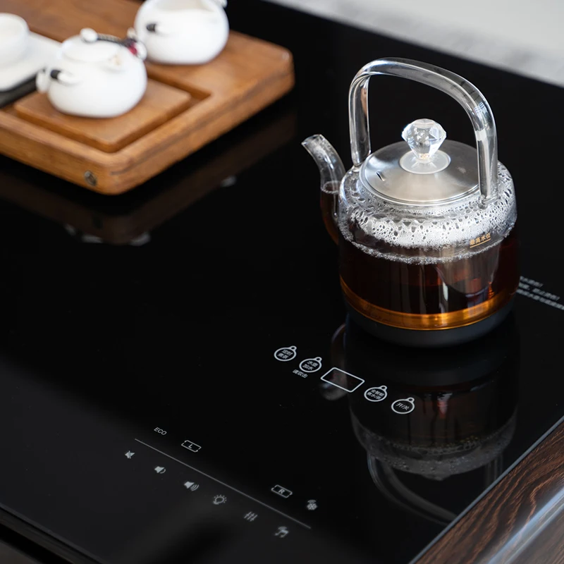 Primst Modern Smart Refrigerator Mini Bar Table Coffee Table Fridge with Music Player Furniture Living Room