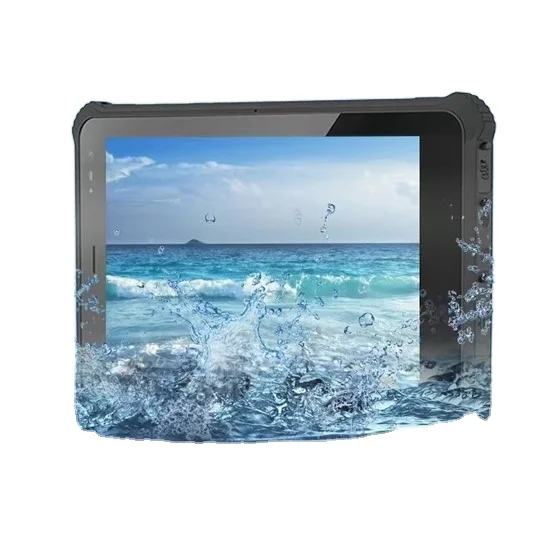 Rugged Tablet PC 10.1 Inch Quad Core IP67 Tablet 6GB 64GB Industrial Tablet Support Finger Print NFC Scanner