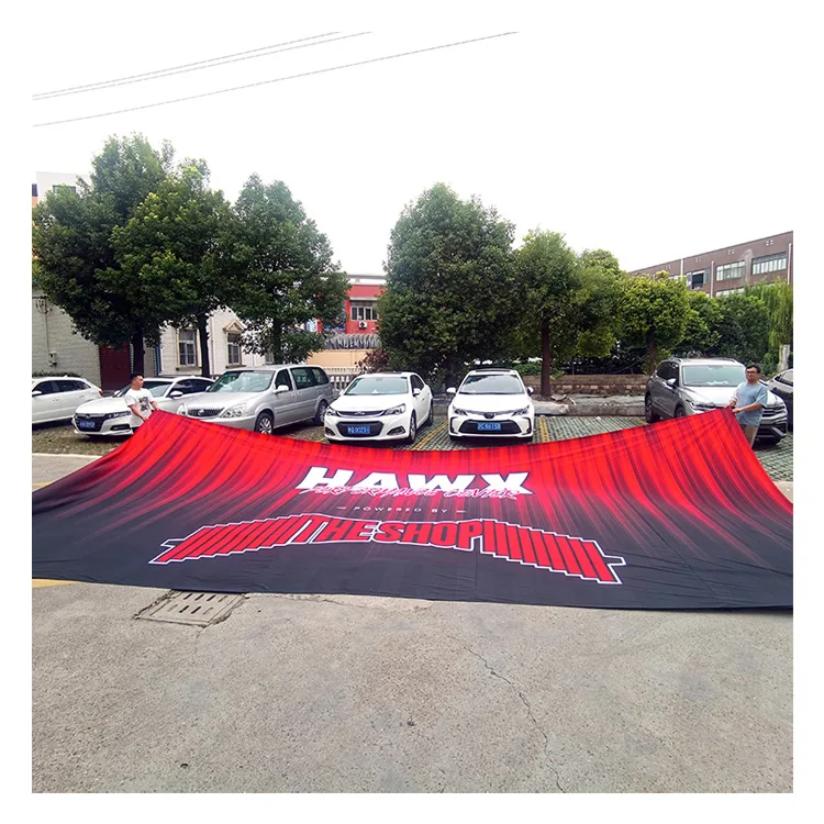 Custom Printing Any Size Large Personalized LOGO Giant Football Match Crowd Fans Surf Flag Banner