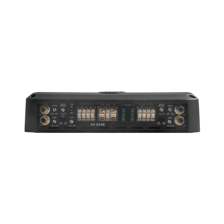 Four Channels Manufacturer Supplier Car Speaker Audio Sound System Auto Amplifier Promotional Sale