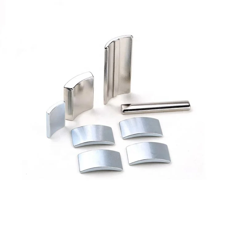 Custom Super Strong Neodymium Magnet Sectored Arc Segment Magnets For Sale