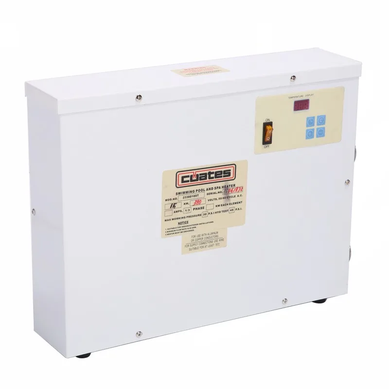 Water Heater 9KW 220V Electric Swimming Pool and SPA Bath Heating Tub Water Heater Constant Temperature pool Accessories