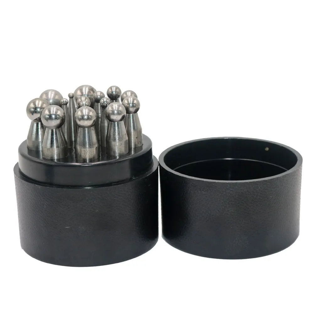 Dapping Doming Punch Block Metal Forming Tools Bell and ball making for Jewelry Making and Metal Stamping