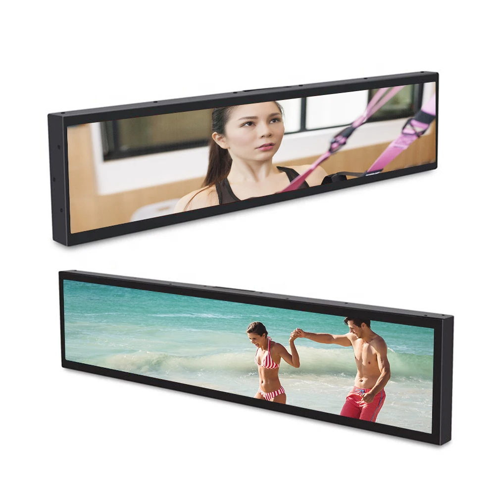 Electronic Shelf Labels Standard Bar Display Long Strip LCD Advertising Display