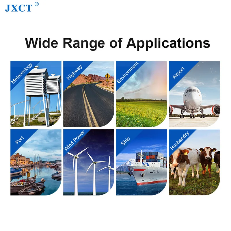 Weather Monitoring Station Ultrasonic Wind Speed and Direction Sensor