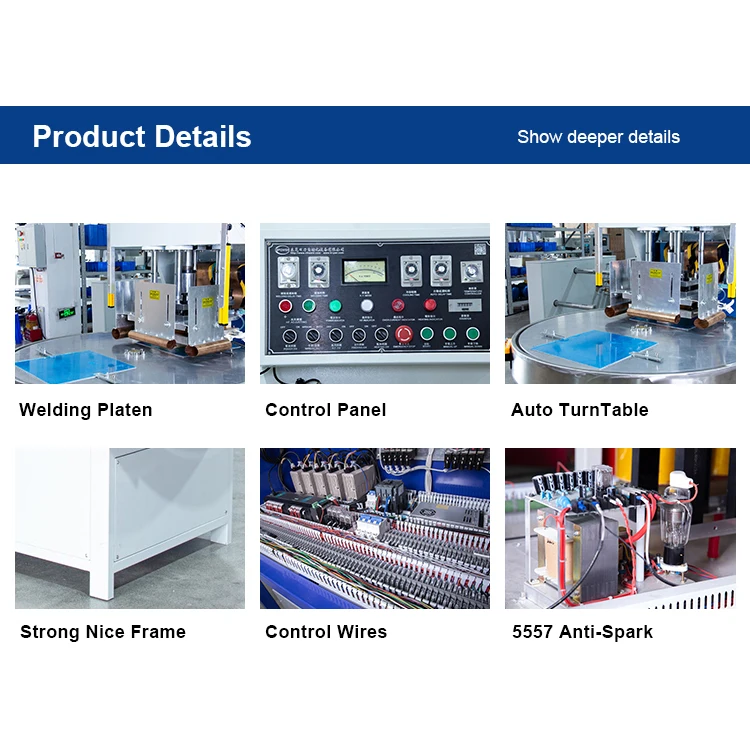 Factory price auto 10KW HR-10KW-20T HF Power pvc welding machine high frequency Shoe Upper Welding Machine