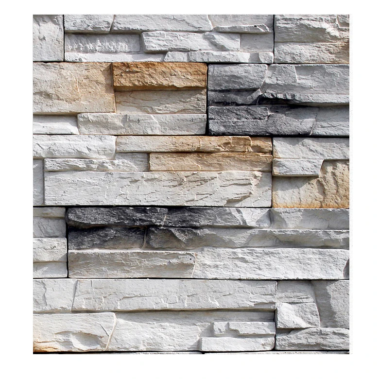 Artificial garden rock stone siding decorative faux stone wall natural stone for interior walls