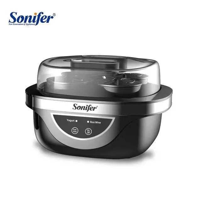 Sonifer SF-4007 оптовая продажа дома 1L емкость Портативный Автомобильный Электрический Нагрева контроль температуры электрической мини автоматическая Йогуртница