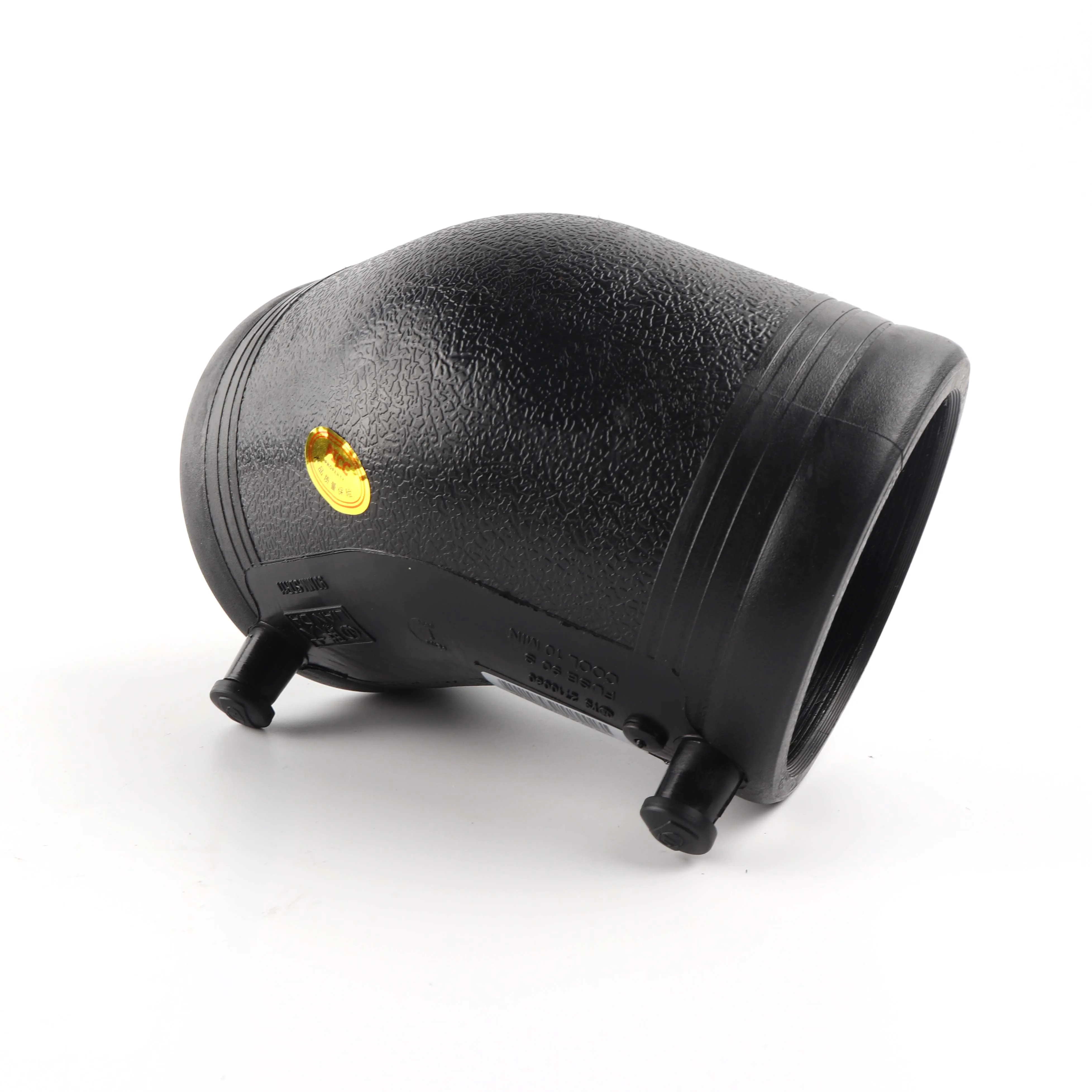 DN315 electronic fusion joint dn50-dn500 Hdpe fittings Plastic pipe fittings gas supply HDPE 45 degree elbow