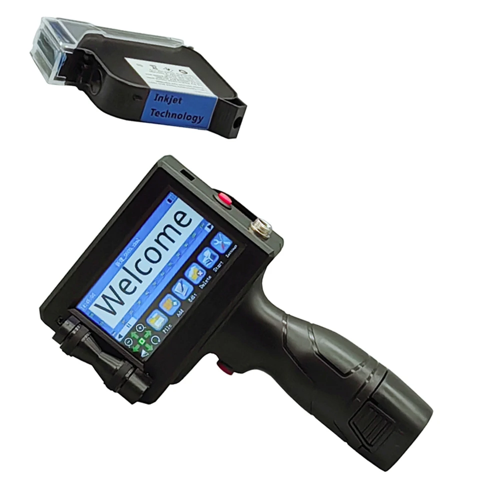Production Date Barcode Printer Label Coding Batch Number QR Permanent