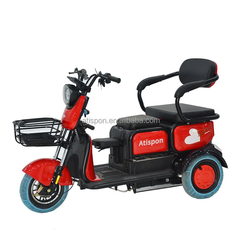 Hot Sale 3 wheel Bike  Bajaj Qute Electric Golf Scooter Electric Tricycle For Passenger