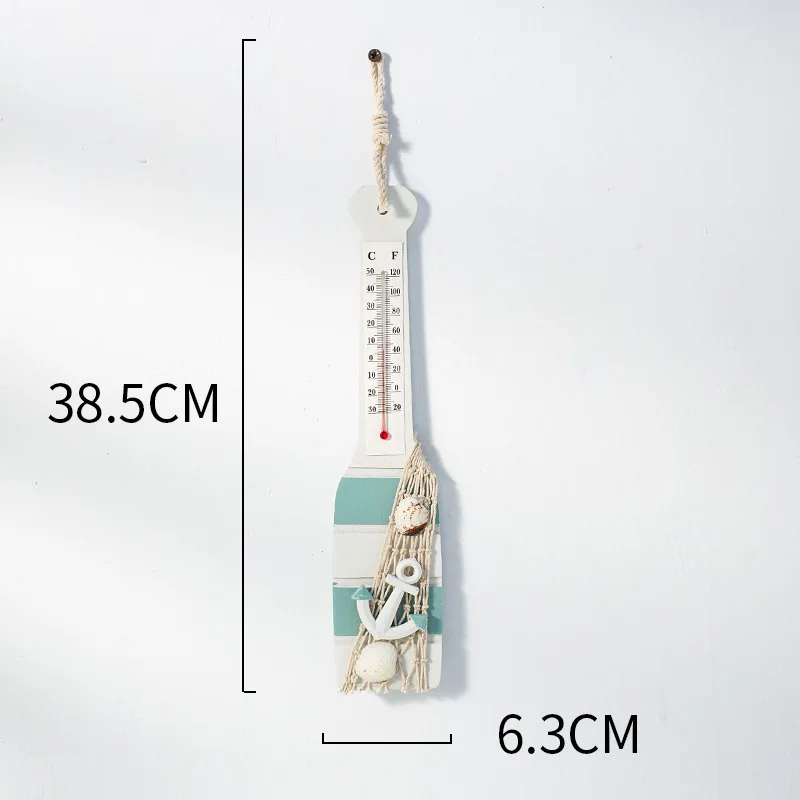 Mediterranean Style Home background Wall Hanging  Decorative Pendant Kindergarten Lighthouse Sailing Boat Wooden art