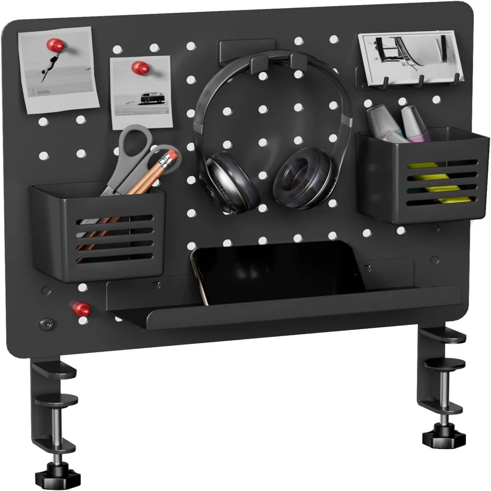 Wood Pegboard Wall Organizer - Pegboard Tool Accessory Kit Pegboard For Kitchen Craft Room Living Room Office