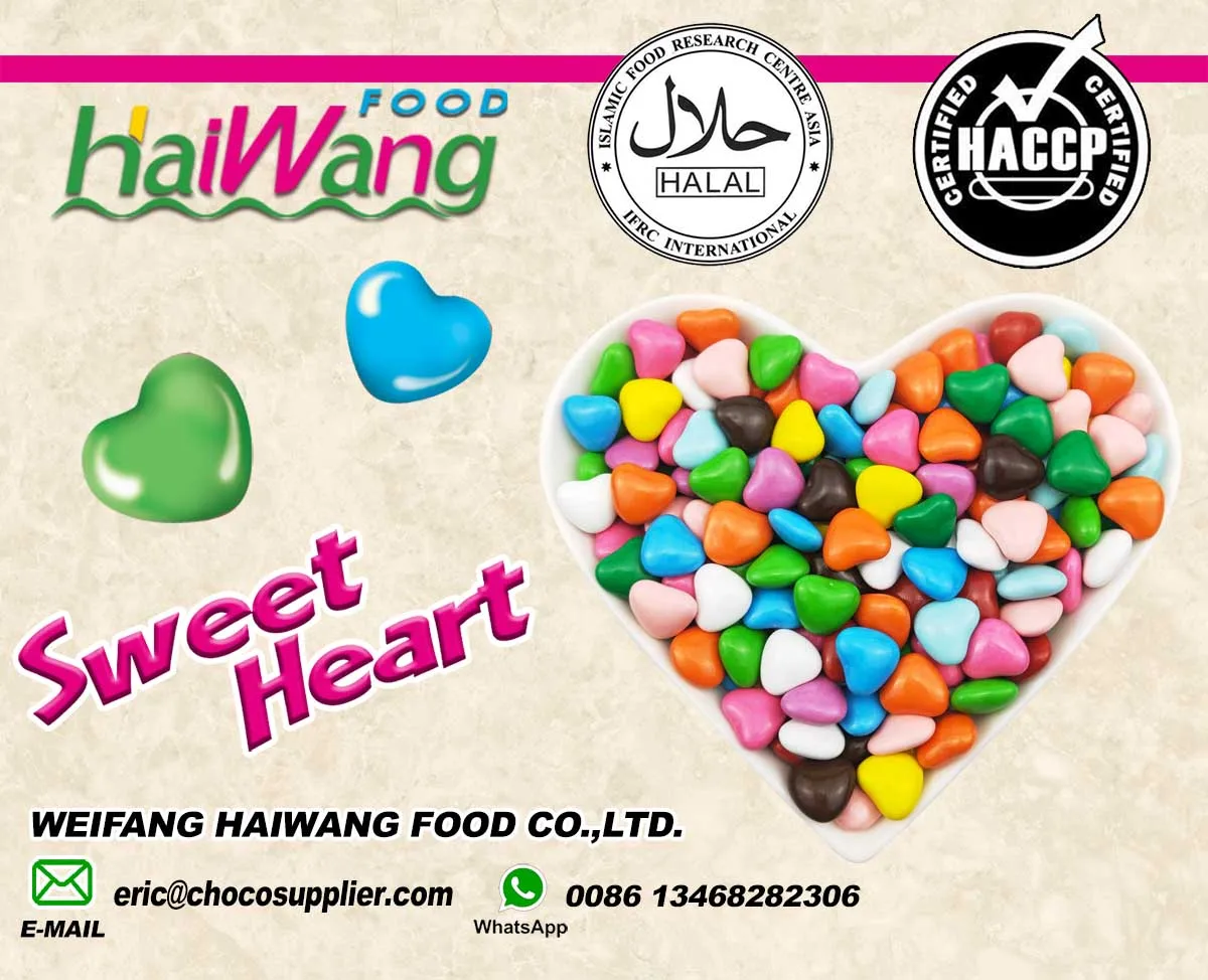 
China Manufactured heart chocolate heart shape chocolate button green and blacks chocolate 