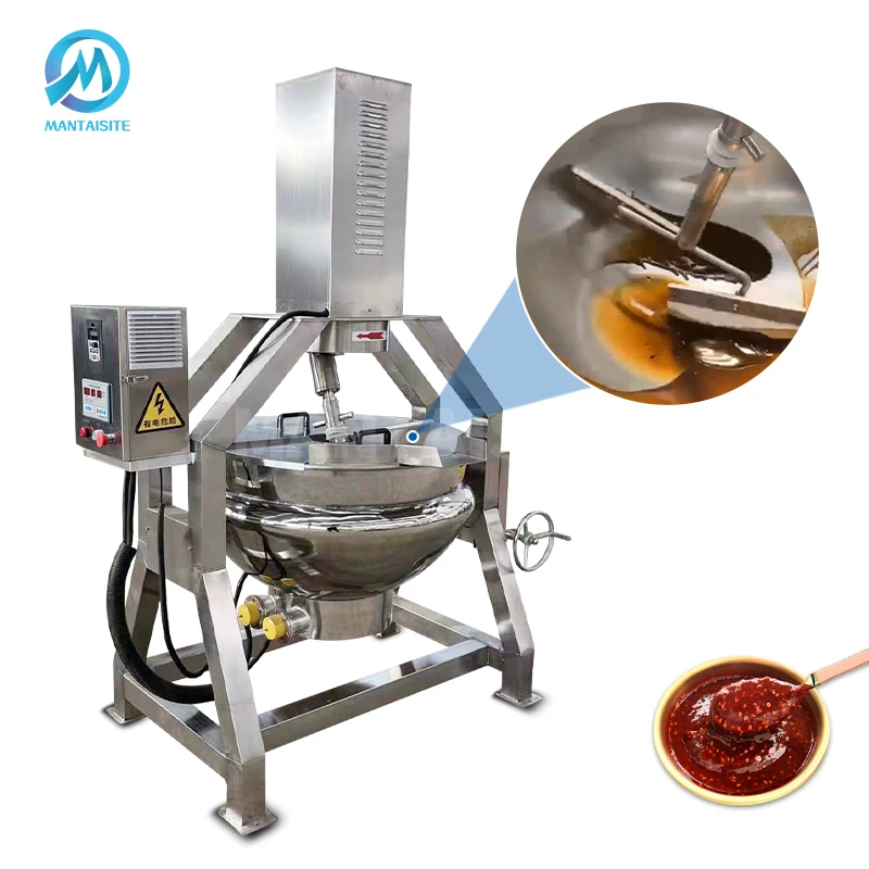 Л/л промышленный Электрический/газовый нагревательный томатный котел для пасты и сахара кастрюля приготовления супа с паровым покрытием чайник со