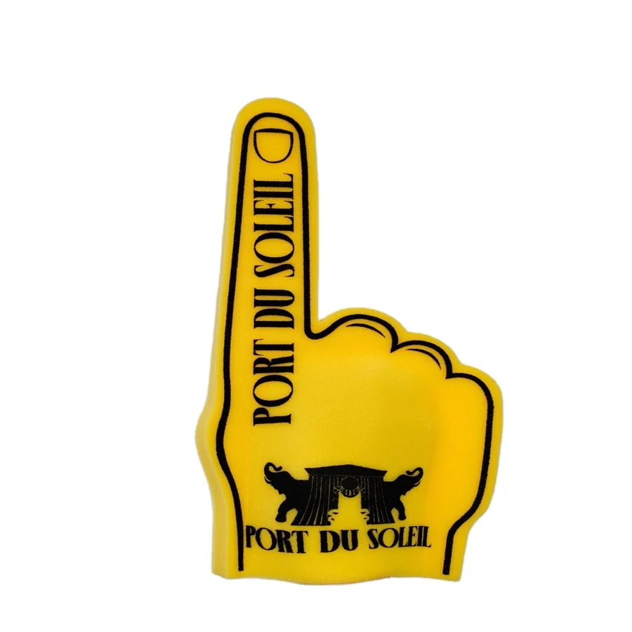 Cheering finger thumb up eva foam hand