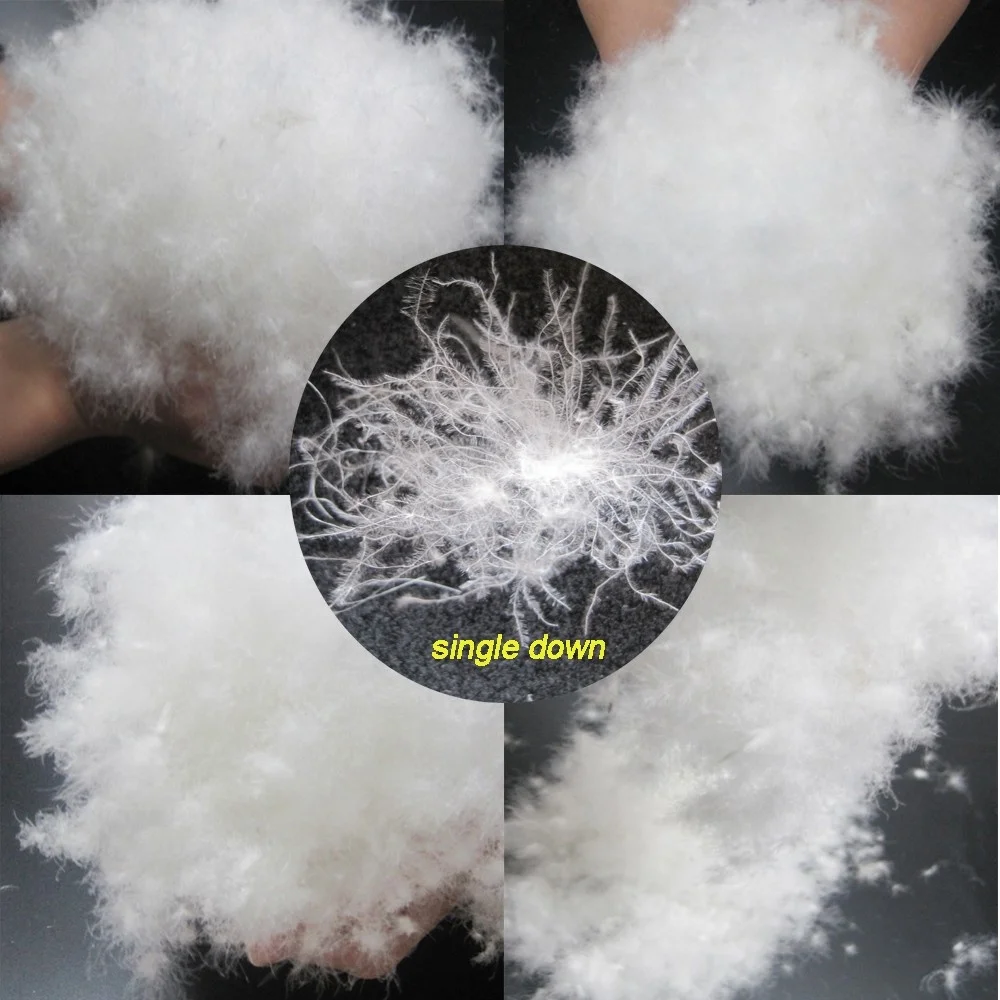 High Quality RDS 90% Washed Recycle Duck Down Feathers for Quilt Jacket
