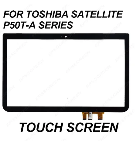For Toshiba Satellite P50T-A Series ordenador panel touch digitalizador pantalla frontal de vidrio