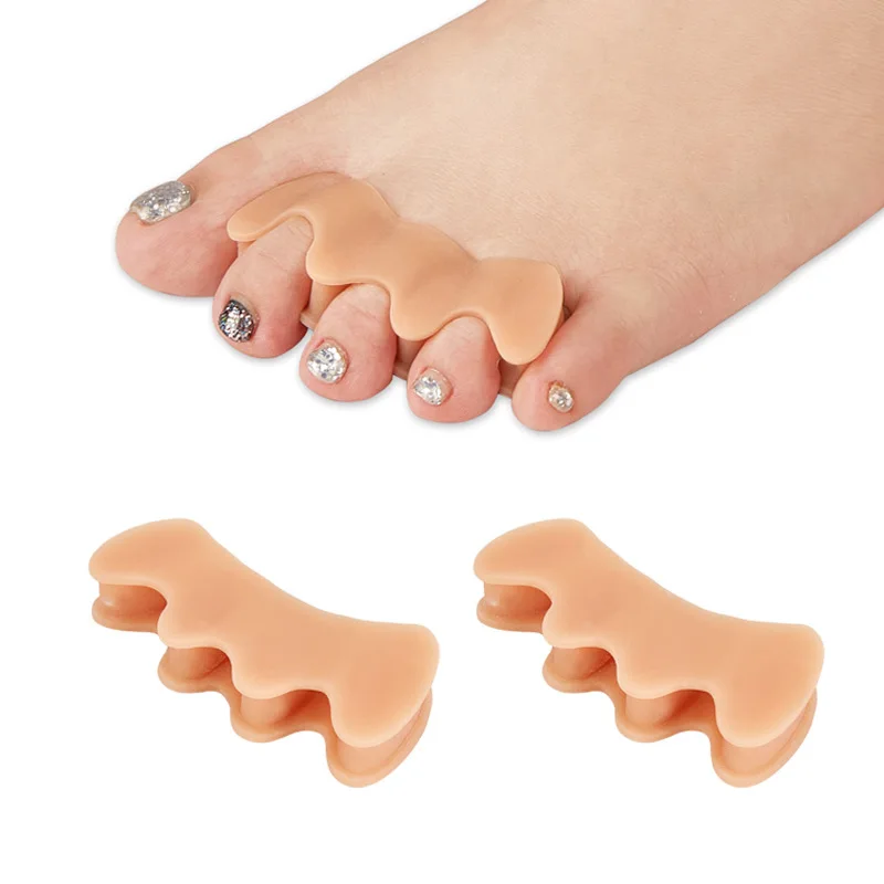 hallux valgus bunion corrector Toe Straighteners Used as Toe Spacers for Feet with Overlapping Toes