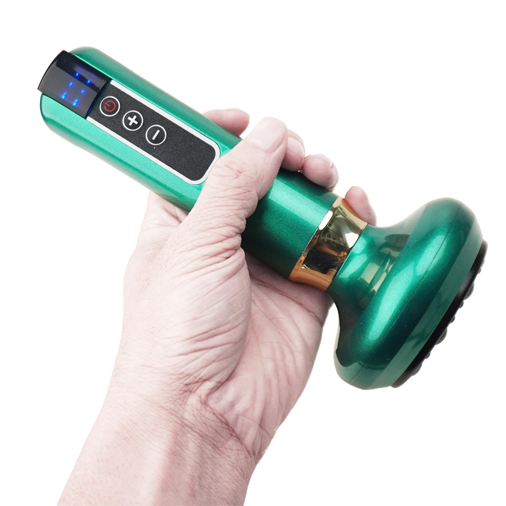 Electric Vacuum Cupping Massager Body Guasha Scraping Fat Burning Body Anti-Cellulite Suction Cup Gua Sha Massage
