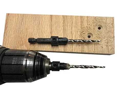 2021 factory Woodworking hss Drill Bits 7/32 with Countersink hex shank taper point