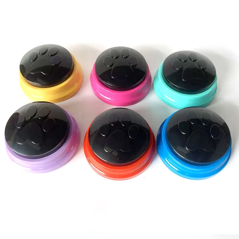 The factory dog buttons for communication set of 6 custom interactive button dog talking buttons for pet training communication