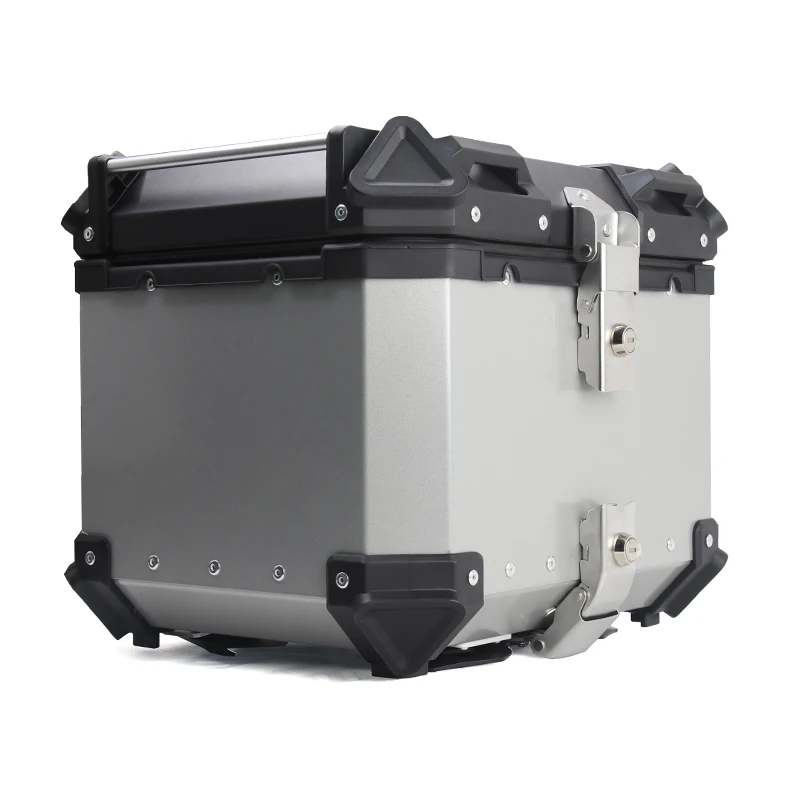 38L/35L/36L Motorcycle Top Box Trunk Helmet Storage Box Motorcycle Tail Boxes Aluminum Alloy
