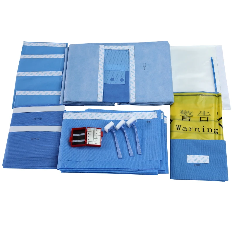 Individual packing sterile disposable sterile surgical lap drape packs