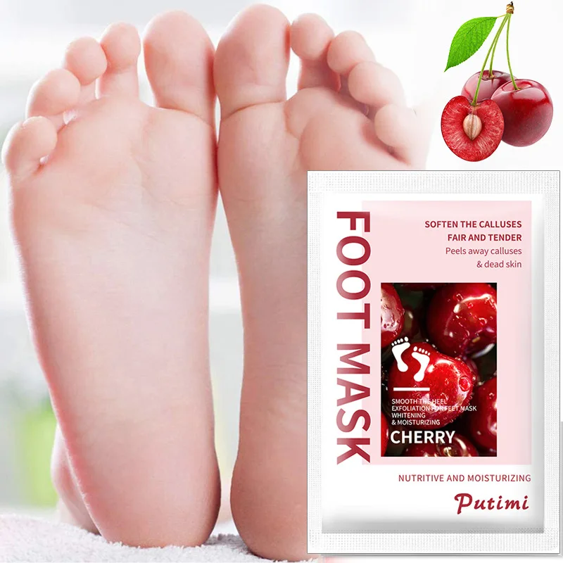 Peeling Exfoliating Foot Mask Feet Mask Remove Dead Skin Cuticles Heel Foot Care Pedicure Socks