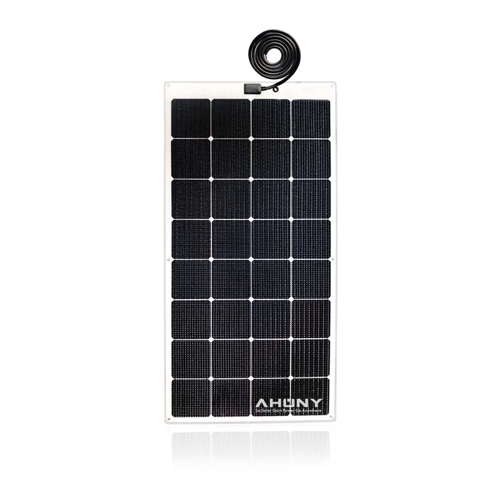 110w walkable anti slippery solar panel ETFE surface semi flexible solar panel for RVs boats campers and similar applications