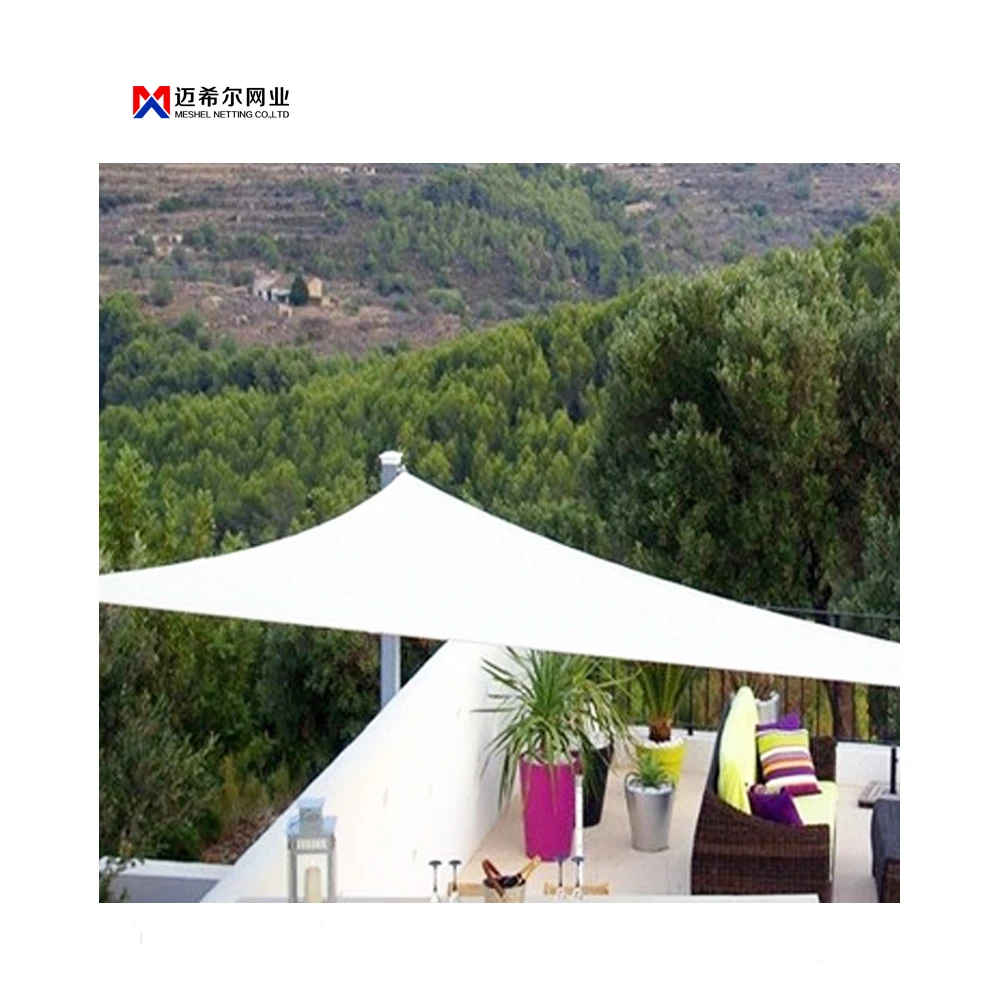 HDPE Quality Outdoor Net Tent Commercial  car awning shades patio cover cloth outdoor Sun Shade Sail