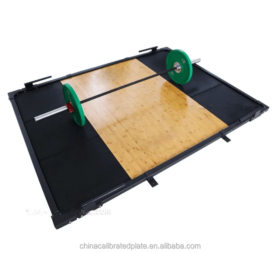 High Buying Durable Fitness Weightlifting Platform 50mm Weight Lift Training Platform