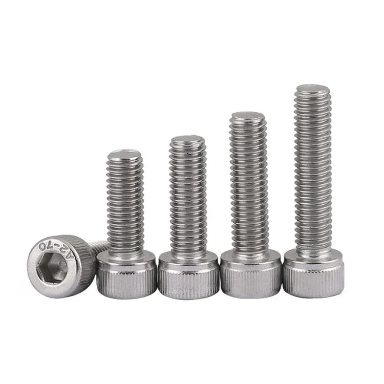 DIN912 M1.4 M1 6 м2 M2 5 M3 M4 M5 M6 304 A2-70 из нержавеющей стали Шестигранная головка с шестигранной головкой