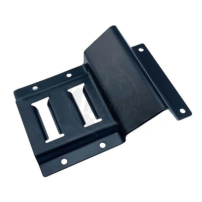 Heavy Duty E Track Wheel Chock Kit Trailer Tie Down System for UTV, ATV, Mower,Motorcycles, Car