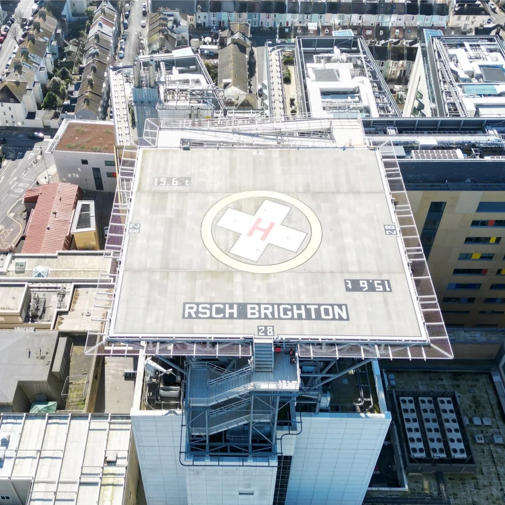 Modern Design Aluminum Alloy Mesh Net Frame Bracket Aircraft Hangar Deck Naval Vessels Cargo Ship Helipad Manufactured Factory