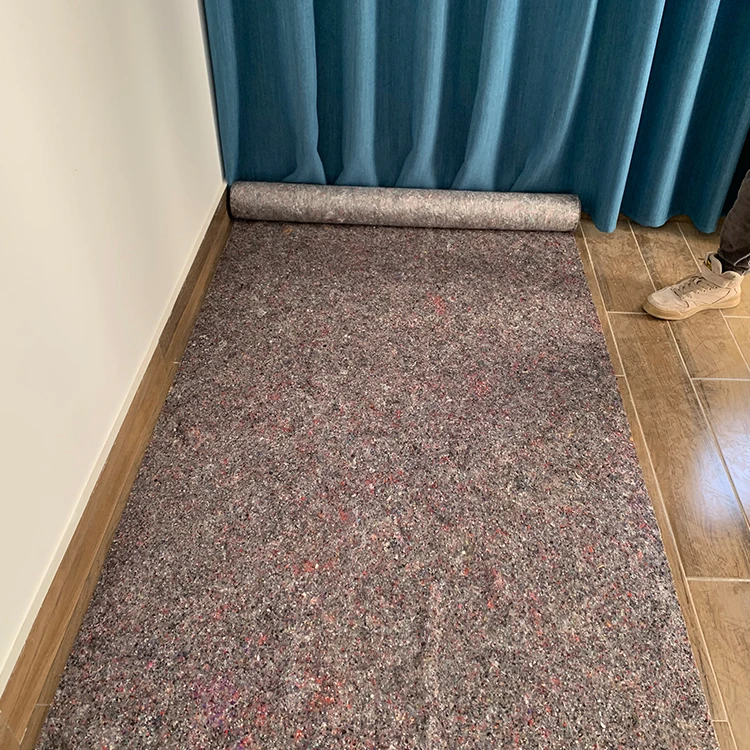 Recycled Cotton Polyester Mixed Fiber Ground Protect Painting Fleece Velo Multiusos Waterproof Fabric