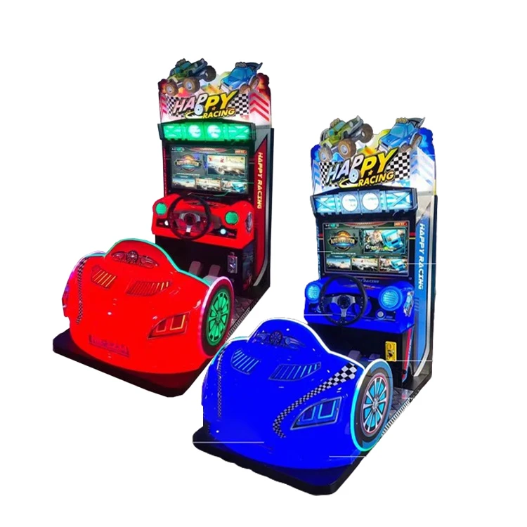 Coin Operated Game Machine, Kit Coin Operated Pea Shooter Ball Shooting Game, Coin Operated Car Racing Game Machine