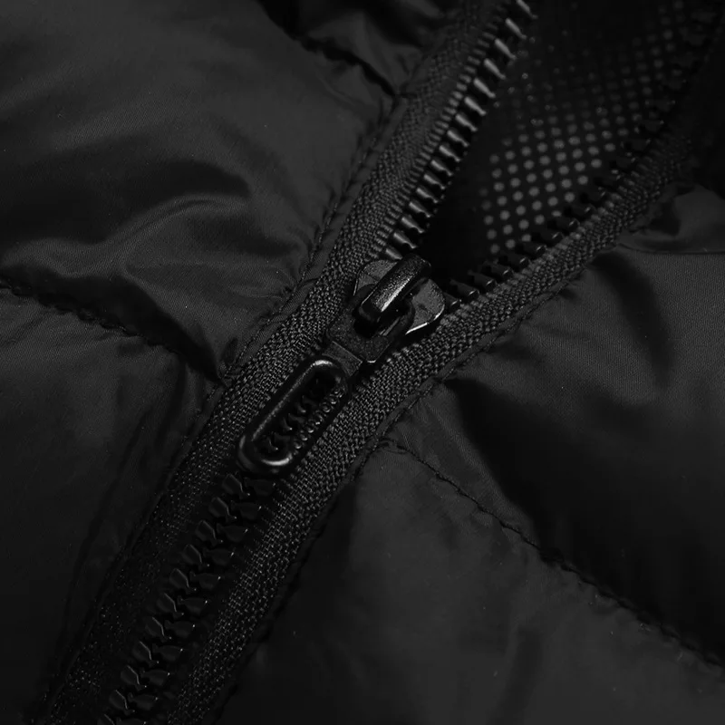 Winter Heating Jacket  Men USB Charging Nine Zone Hooded Down Cotton Padded Jacket Heating Clothing