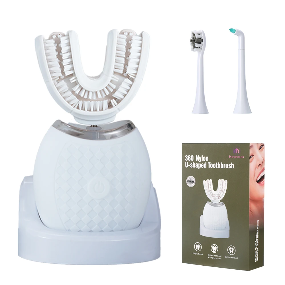 New World Premiere Customised 360 Nylon Toothbrush U Type Automatic Electric Toothbrush Adult Electric Sonic Toothbrush