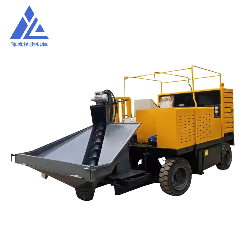 Concrete waterstop belt forming machine kerb stone synovial machine Pavement mechanical kerb stone forming machine