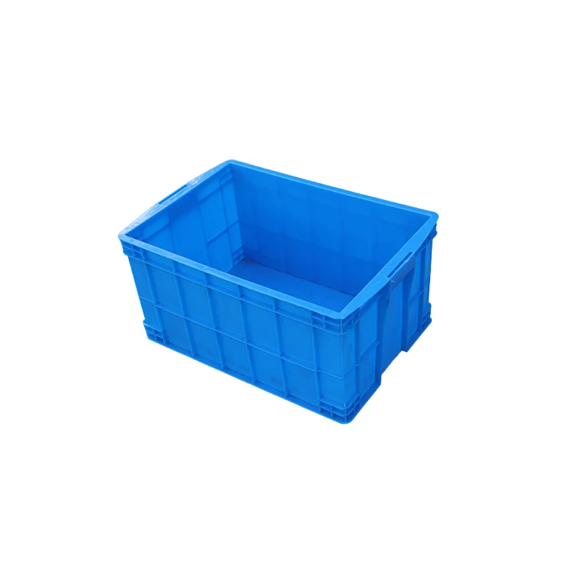 LK Solid Style Perforated Plastic Turnover Box Collapsible Nestable Stackable Storage Bins with Excellent Features