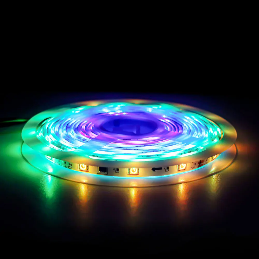 5050 Led Light Smart Music Rgb 10M/32.81Ft 12V Wifi Cuttable Outdoor Led Strip Light